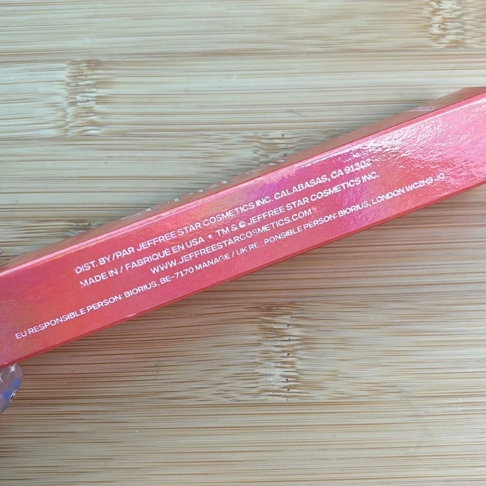Brand New Jeffree Star Supreme Gloss Full Pigment Lip Nude Garden Earthy Orange
